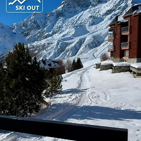 公寓 The Nest Alpine Sunshine Ski-in Ski-out 布勒伊-切尔维尼亚